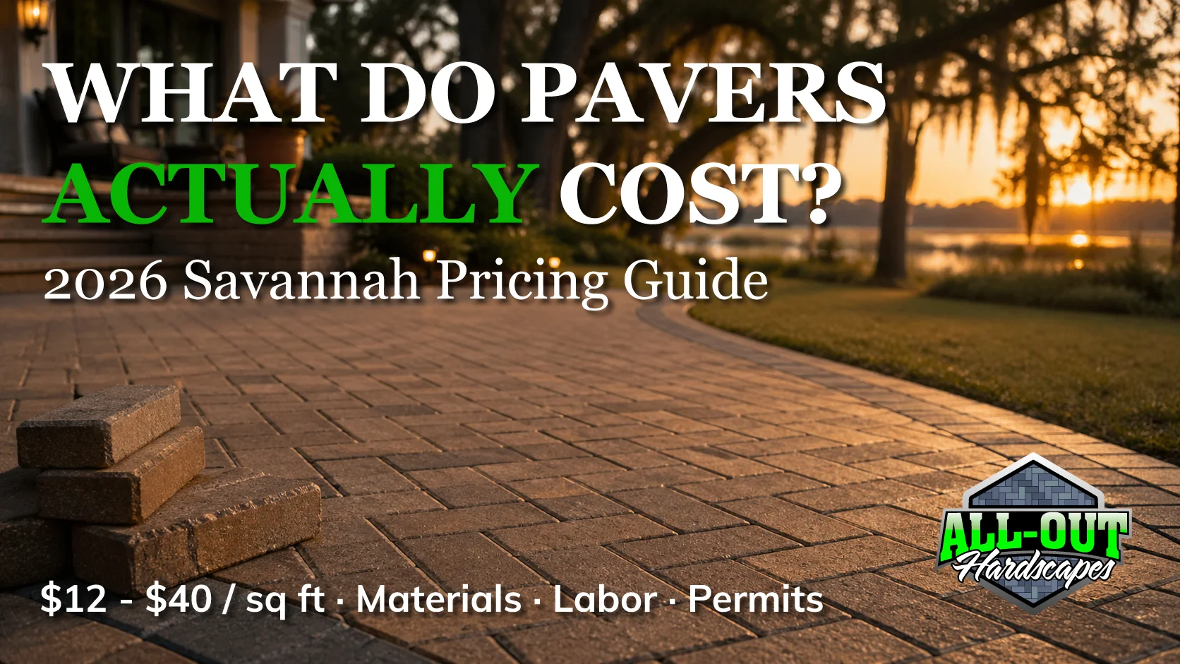 How much do pavers cost in Savannah, GA?
