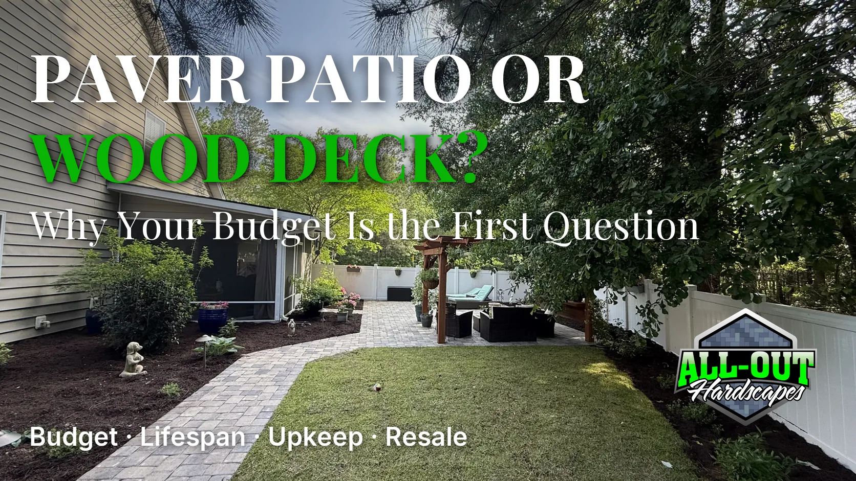 Paver Patio vs Wood Deck Which Adds More Value in Savannah
