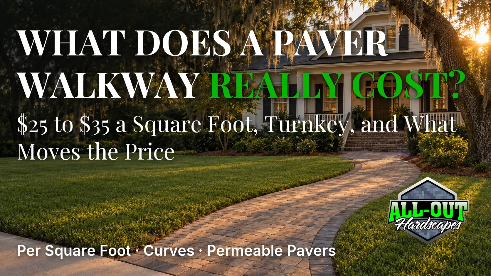 How Much Does a Paver Walkway Cost in Savannah