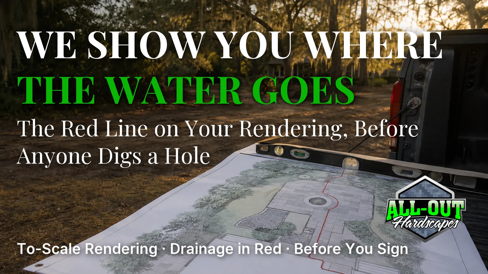 How We Show You Where the Water Goes Before We Build