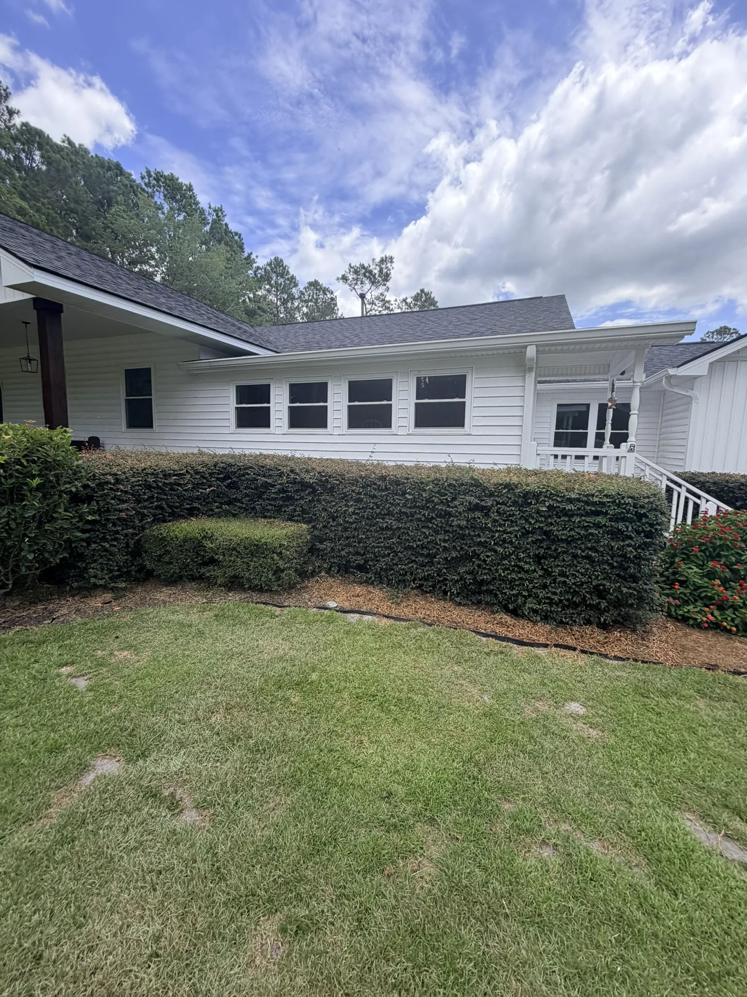 Purvis Residence -- Front Yard and Bed Renovation photo