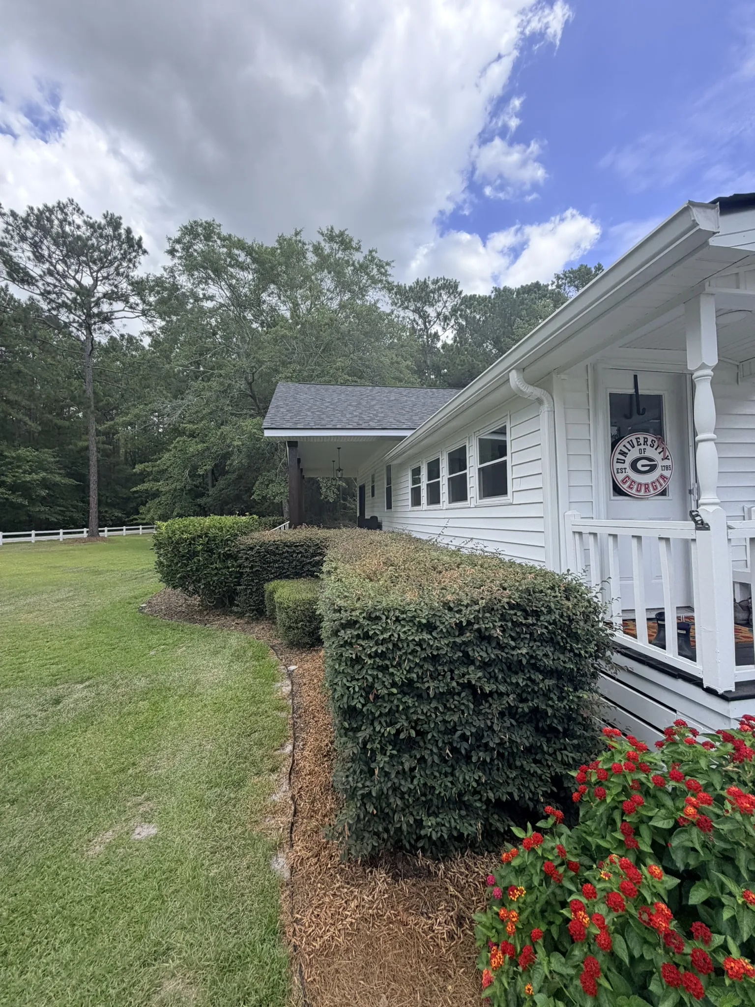 Purvis Residence -- Front Yard and Bed Renovation photo