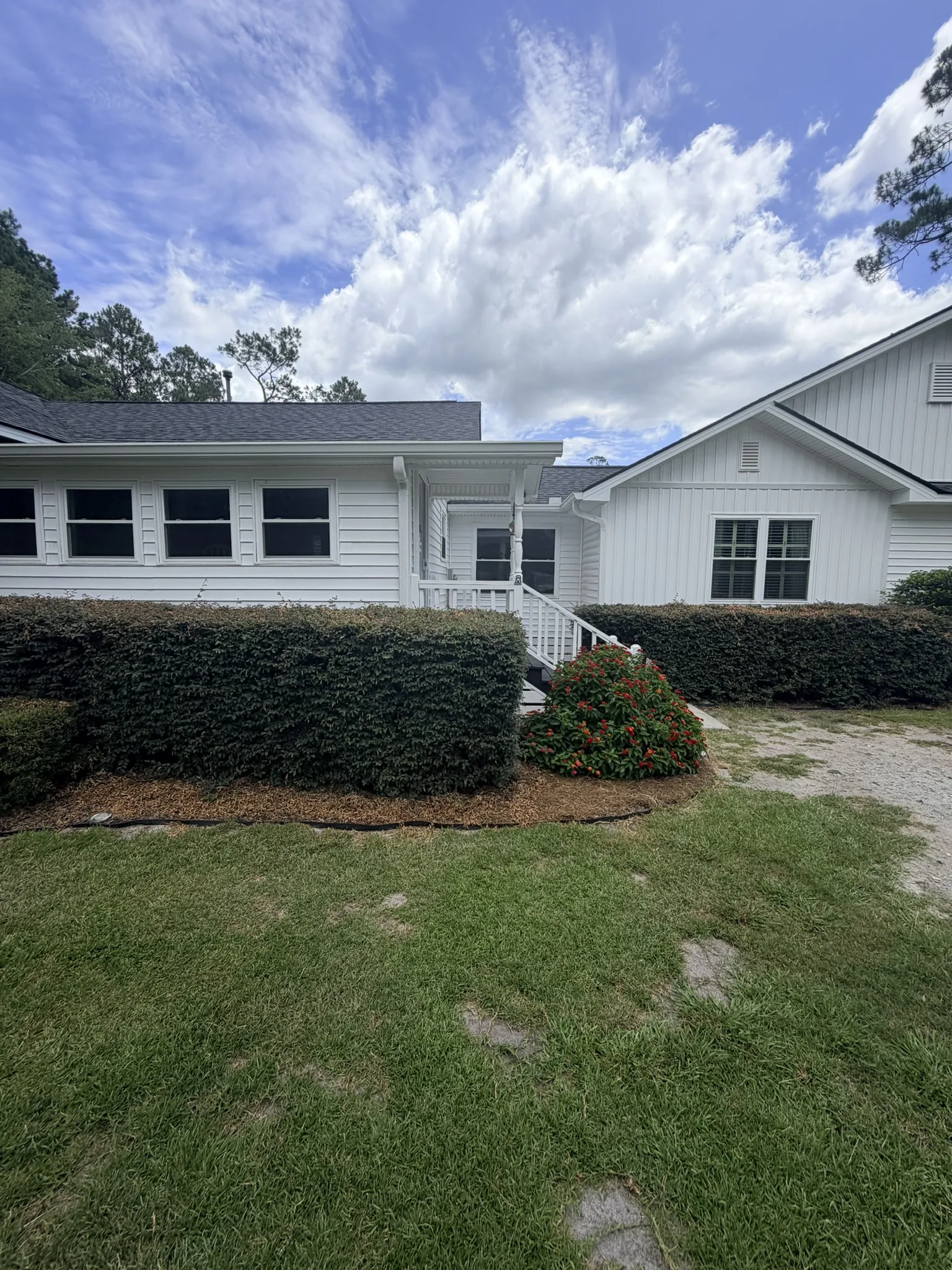 Purvis Residence -- Front Yard and Bed Renovation photo