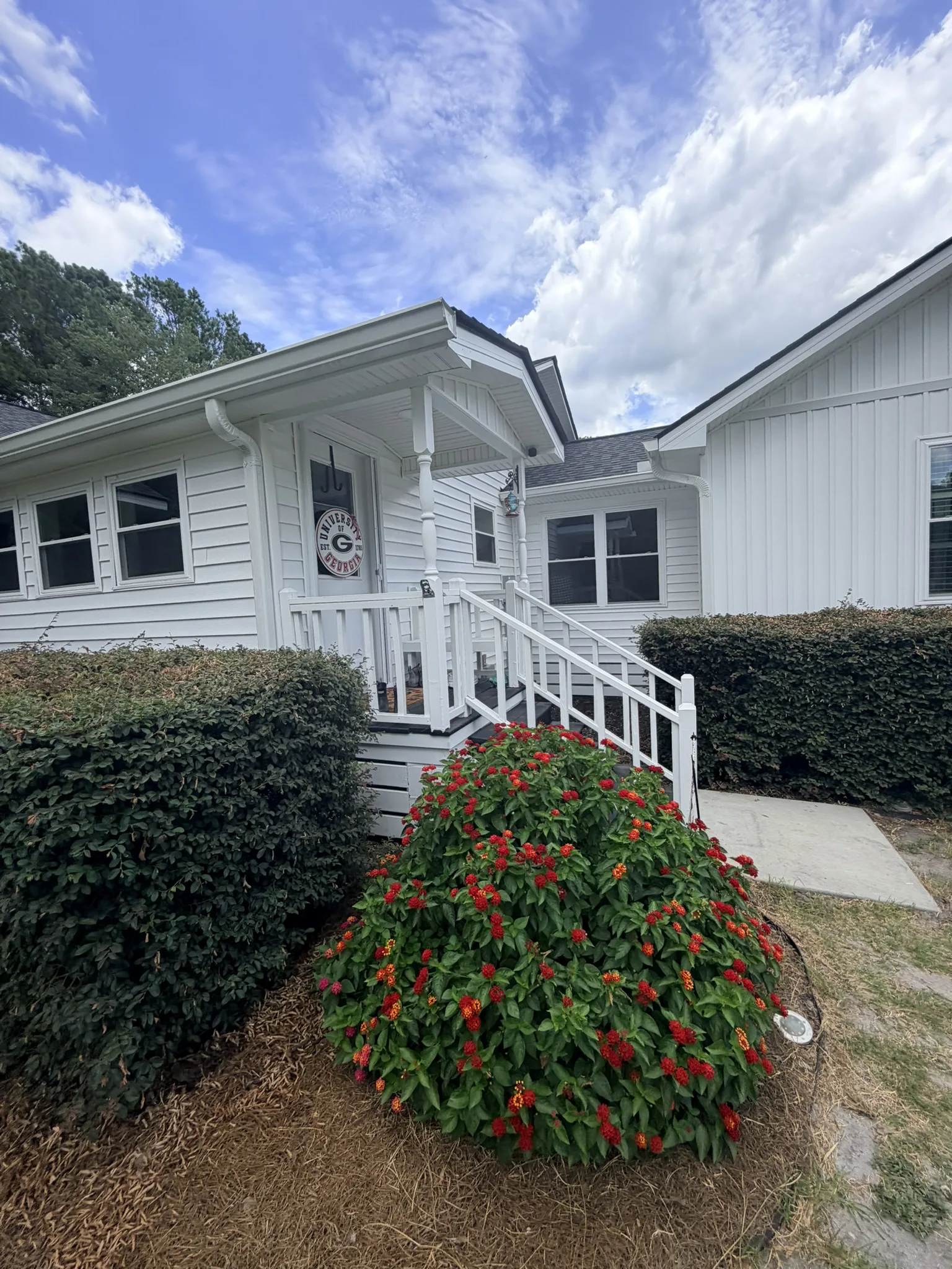 Purvis Residence -- Front Yard and Bed Renovation photo