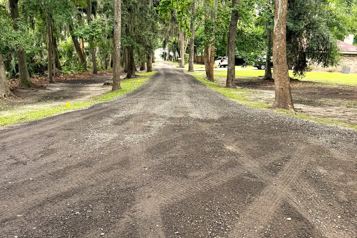 Rooney Residence &mdash; Asphalt Millings Driveway photo