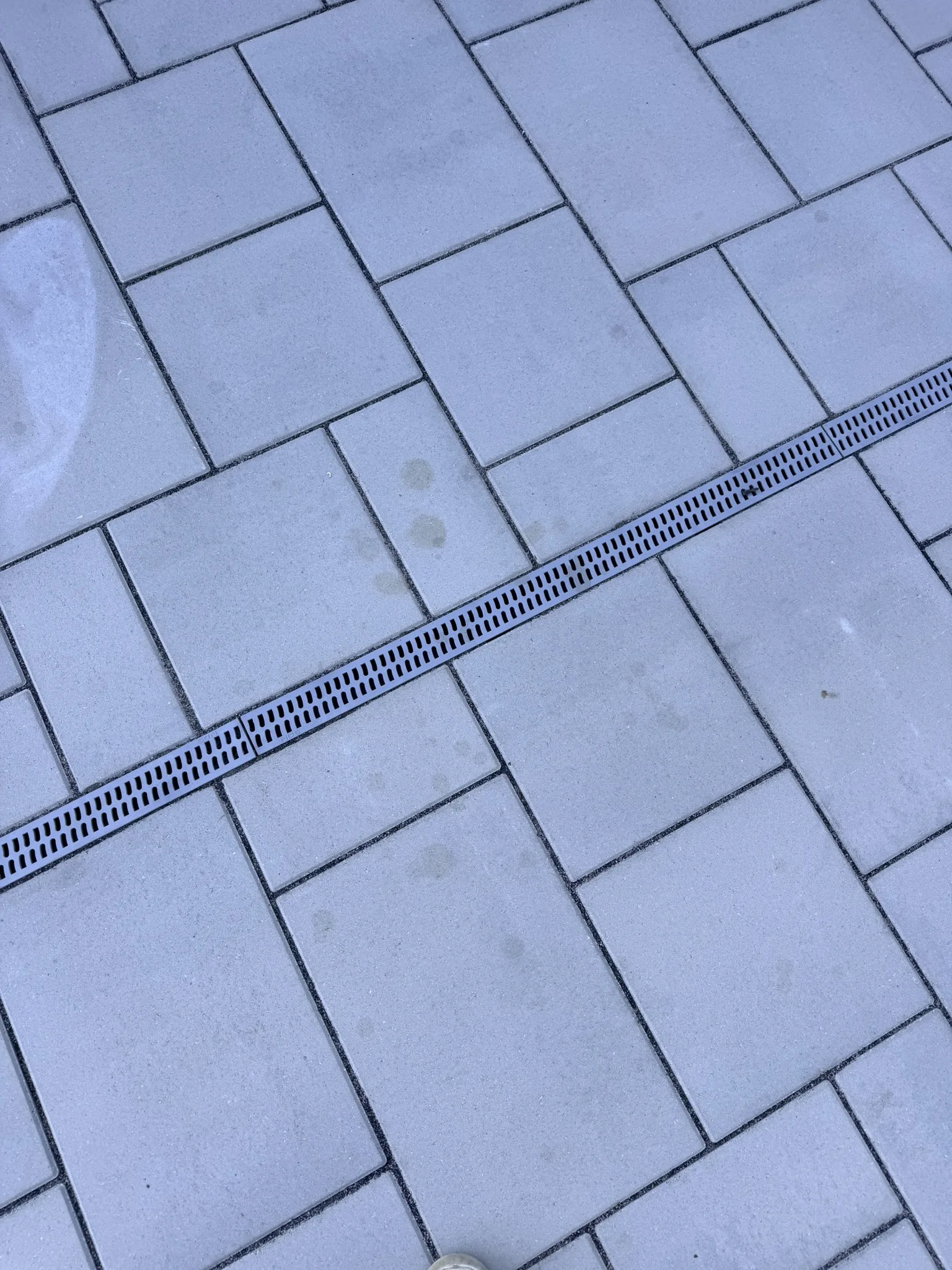 Hammer Residence -- Pool Deck Paver Replacement with Trench Drain photo