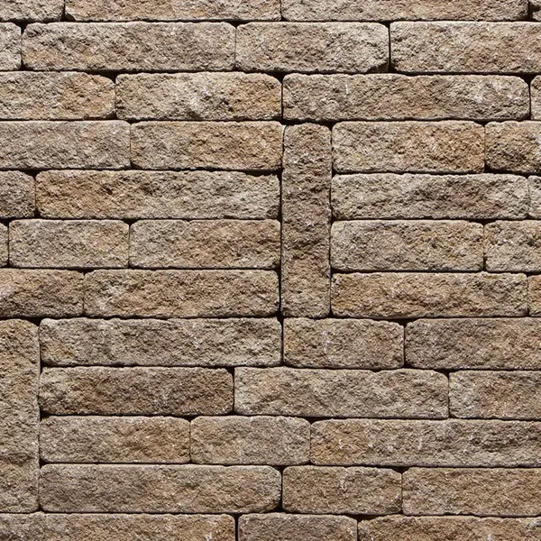 Valencia fire pit block in Chestnut Brown